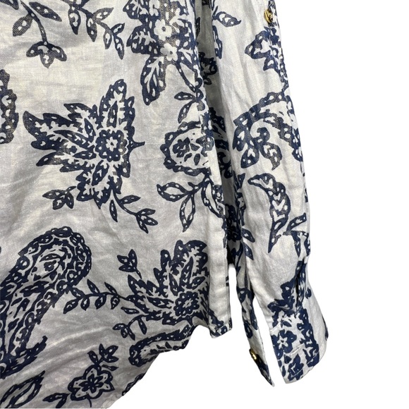 A1 Charter Club Weekend Collection Paisley Print Top - Picture 5 of 5